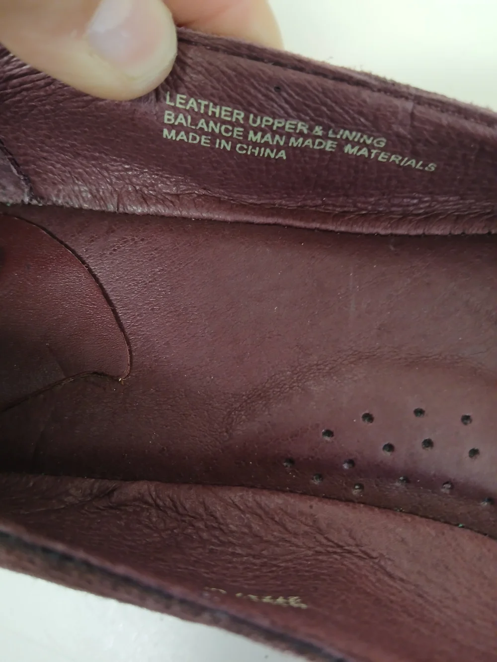 ✅️NWOT Women's Burgundy Suede Tie-Ankle Flats - Picture 8 of 8